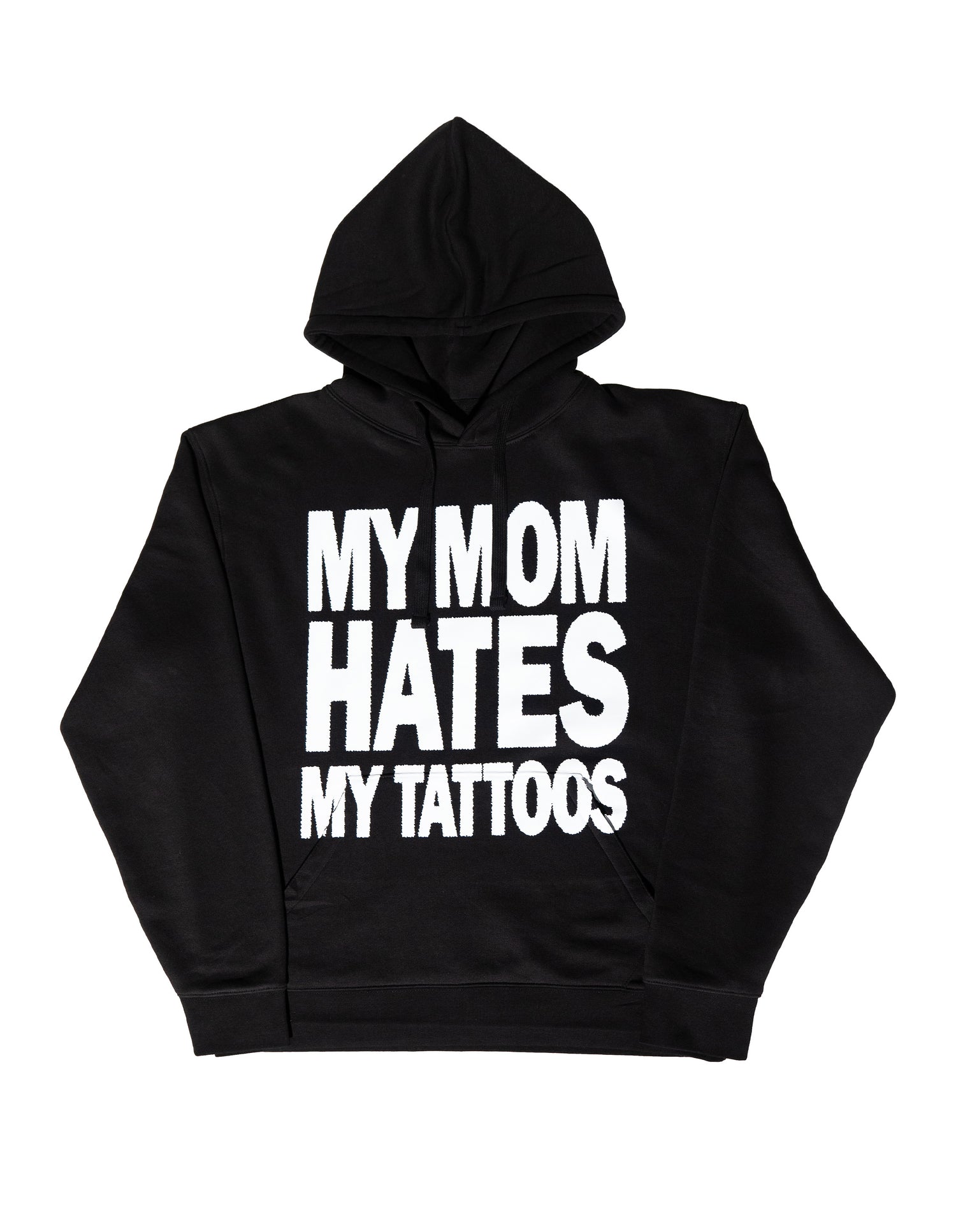 Sweatshirt preta My Mom Odeia as Minhas Tatuagens