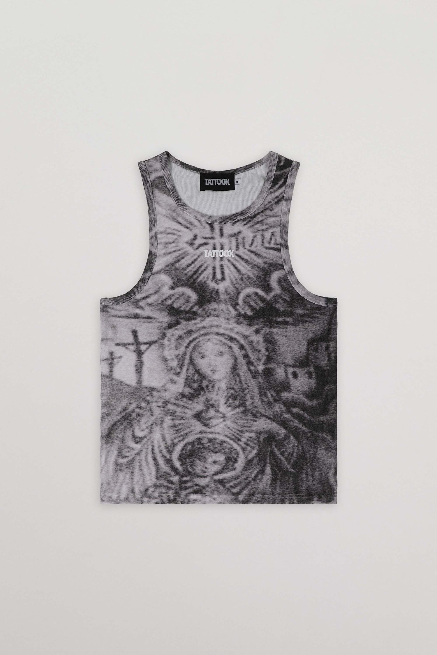 T-shirt débardeur La Virgen Gray
