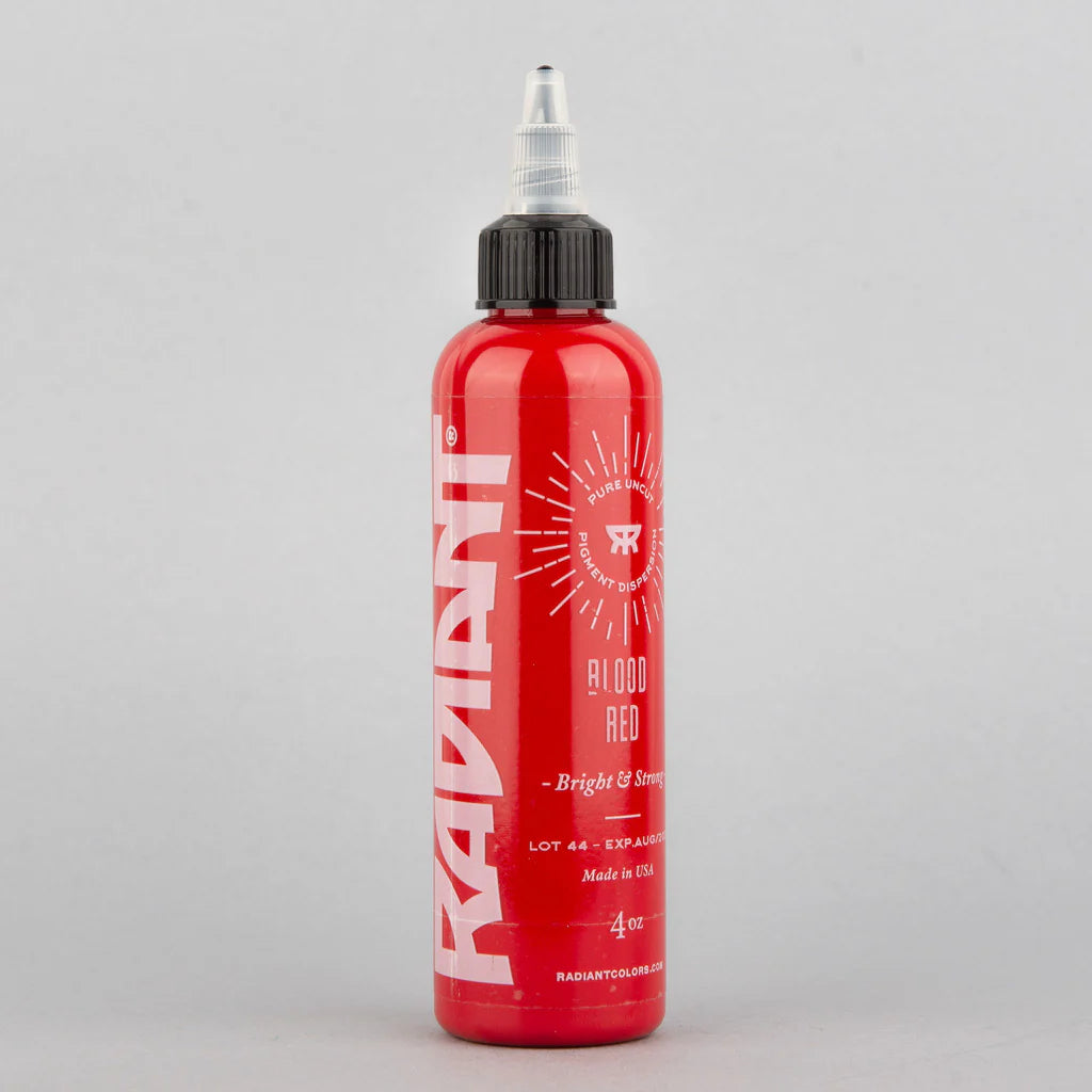 Encre de tatouage artistique Radiant Ink couleur Blood Red 30 ml (1 oz)