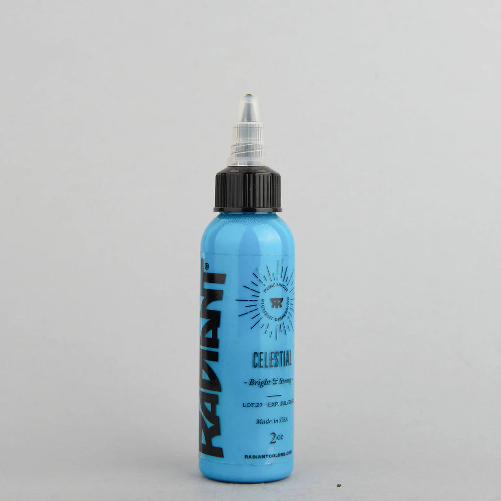 Tinta de tatuaje artística Radiant Ink color Celestial 30 ml (1 oz)
