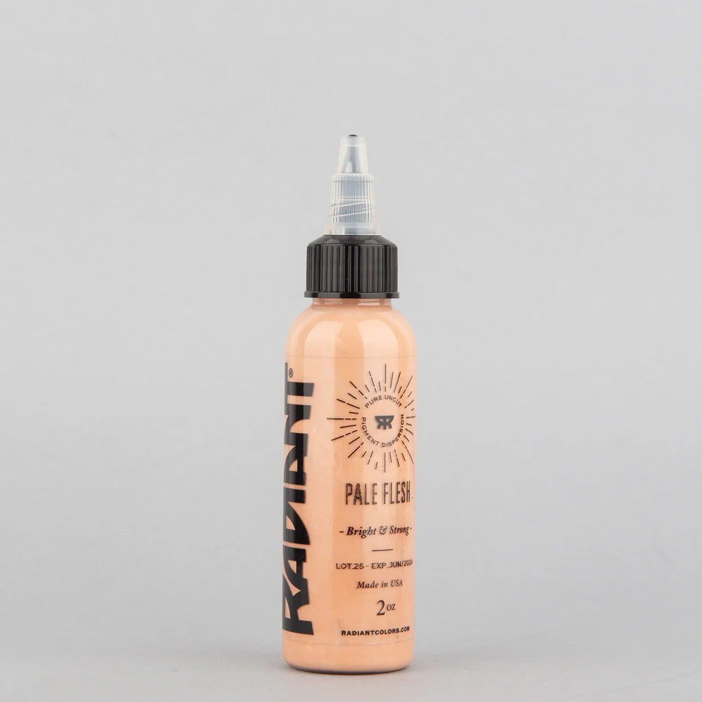 Tinta de tatuaje artística Radiant Ink color Pale Flesh 30 ml (1 oz)