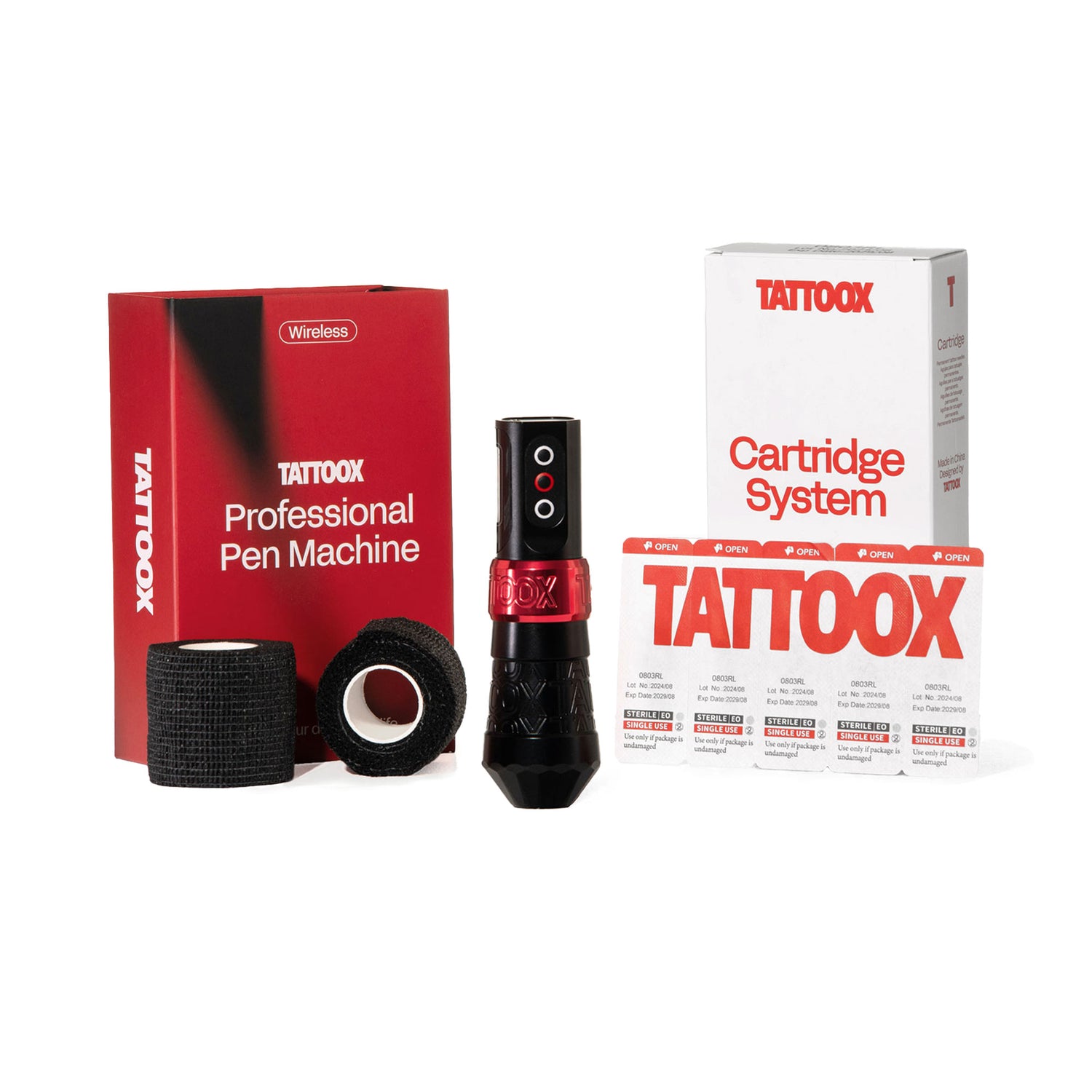 Pack Máquina Tattoox PRO