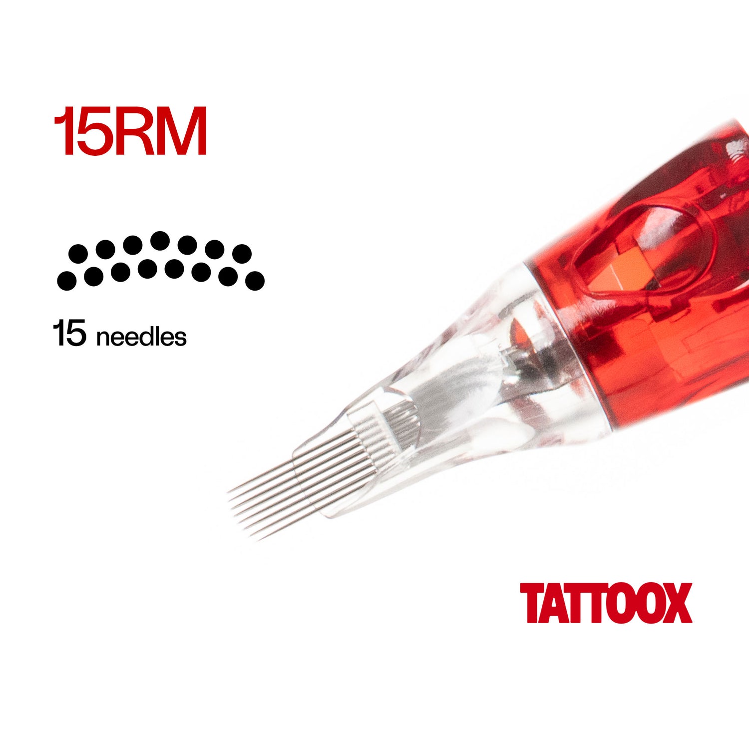 Aguja para tatuar 15RM Tattoox