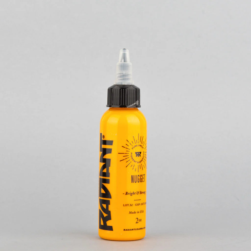 Tinta de tatuaje artística Radiant Ink color Nugget 30 ml (1 oz)