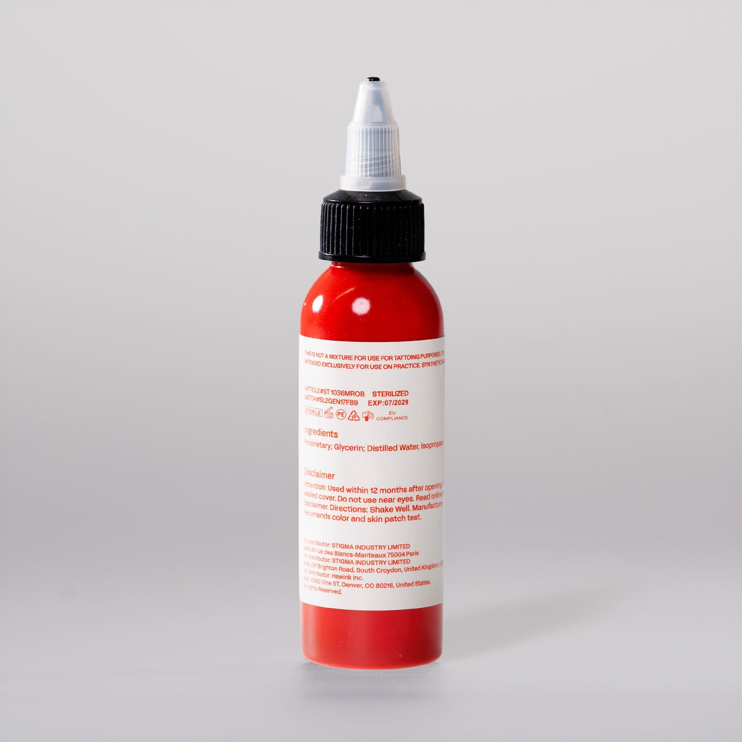 Tinta Rouge Tattoox 60ml