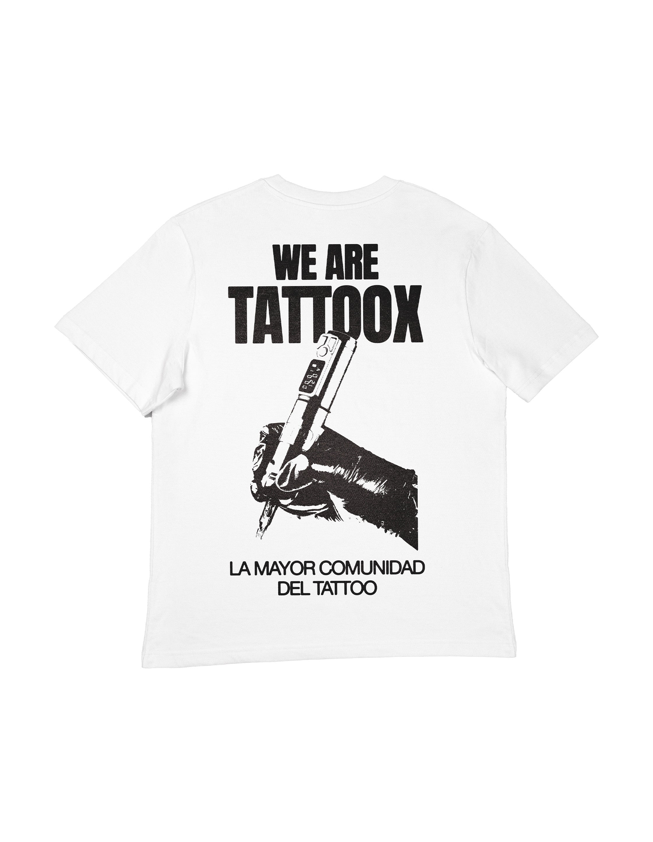 Camiseta WeAreTattoox Blanca